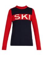 Matchesfashion.com Perfect Moment - Ski Wool Sweater - Mens - Navy Multi
