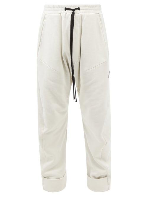 Templa - Palla Cotton-jersey Track Pants - Mens - White