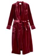 Racil Backstage Tie-waist Velvet Jacket