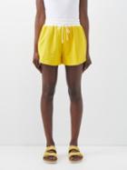 Staud - Track Terry Shorts - Womens - Yellow
