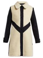 Matchesfashion.com A.p.c. - Ollie Wool Blend Coat - Womens - Black Multi