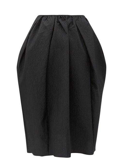 Cecilie Bahnsen - Janet Matelass Midi Skirt - Womens - Black