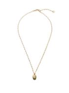 Matchesfashion.com Gucci - Lion-head Diamond, 18kt Gold & Diopside Necklace - Womens - Green Gold