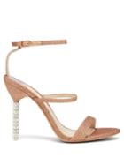 Matchesfashion.com Sophia Webster - Rosalind Crystal Embellished Leather Sandals - Womens - Rose Gold