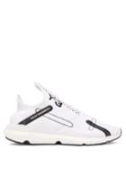 Matchesfashion.com Y-3 - Reberu Low Top Mesh Trainers - Mens - White