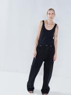 Raey - Organic Responsible Jersey Vest - Womens - Black