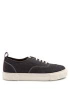 Matchesfashion.com Eytys - Viper Low Top Canvas Trainers - Mens - Black
