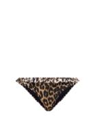 Matchesfashion.com Ganni - Leopard Print Bikini Briefs - Womens - Leopard