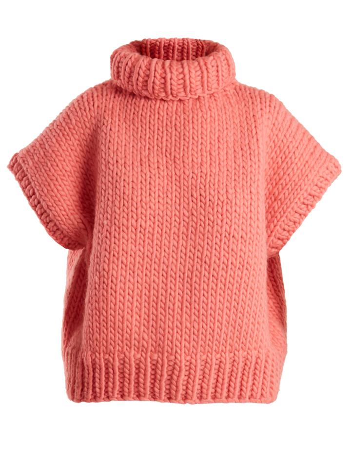 I Love Mr Mittens Roll-neck Wool Top