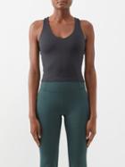 Girlfriend Collective - Zoe Cross-back Tank Top - Womens - Black