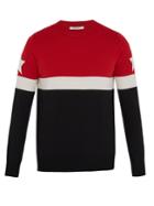 Givenchy Tri-colour Wool-blend Sweater