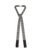 Saint Laurent Tribal-print Wool-blend Crepe Tie