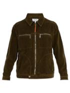 Matchesfashion.com Loewe - Cotton Corduroy Jacket - Mens - Khaki