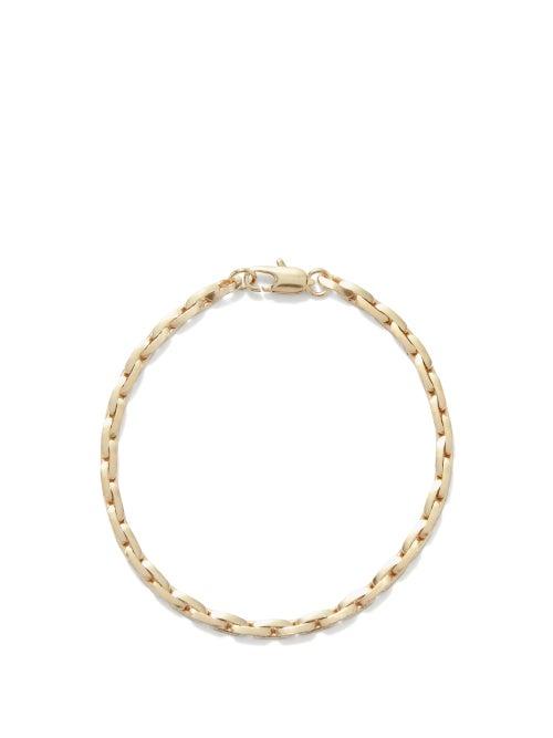 Laura Lombardi - Strada 14kt Gold-plated Cable-chain Bracelet - Womens - Gold