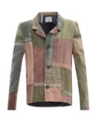 By Walid - Max Patchworked Cotton Jacket - Mens - Brown Multi
