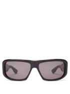 Matchesfashion.com Dita - Superflight Square Acetate Sunglasses - Mens - Black