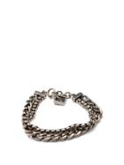 Matchesfashion.com Givenchy - G Charm Chain Bracelet - Mens - Silver