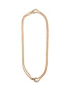Aurlie Bidermann - Gerlina 18kt Gold-plated Rope Chain Necklace - Womens - Gold