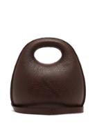 Matchesfashion.com Lemaire - Egg Leather Bag - Womens - Dark Brown
