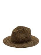 Matchesfashion.com Reinhard Plank Hats - Norma Straw Fedora Hat - Womens - Black