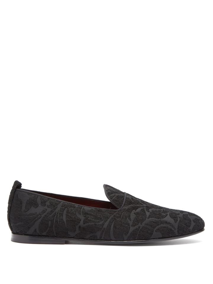 Dolce & Gabbana Jacquard Loafers