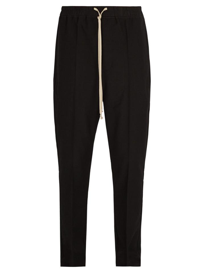 Rick Owens Drawstring-waist Trousers