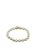 Ladies Fine Jewellery Irene Neuwirth - Aquamarine & 18kt Gold Bracelet - Womens - Blue