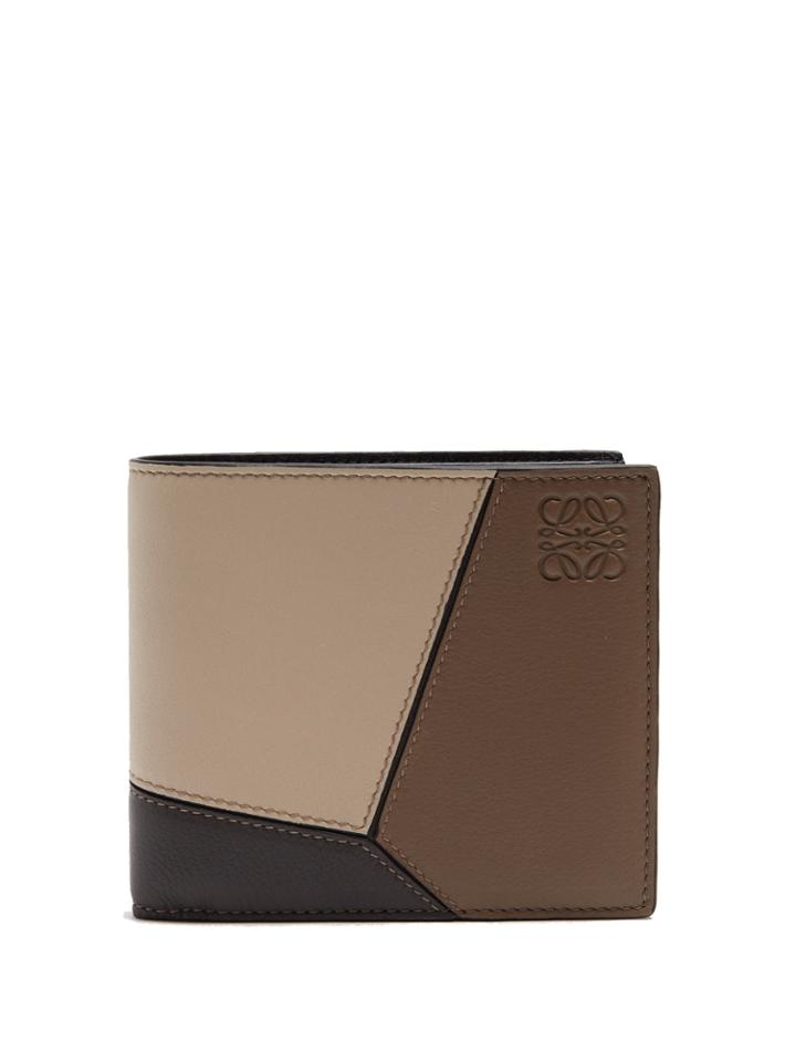 Loewe Puzzle Bi-fold Leather Wallet
