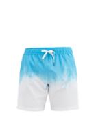 Matchesfashion.com Onia - Charles 7 Gradient Swim Shorts - Mens - Blue White
