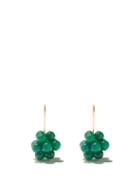 Jil Sander - Saturation Agate Earrings - Womens - Green