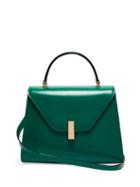 Matchesfashion.com Valextra - Iside Medium Leather Bag - Womens - Green