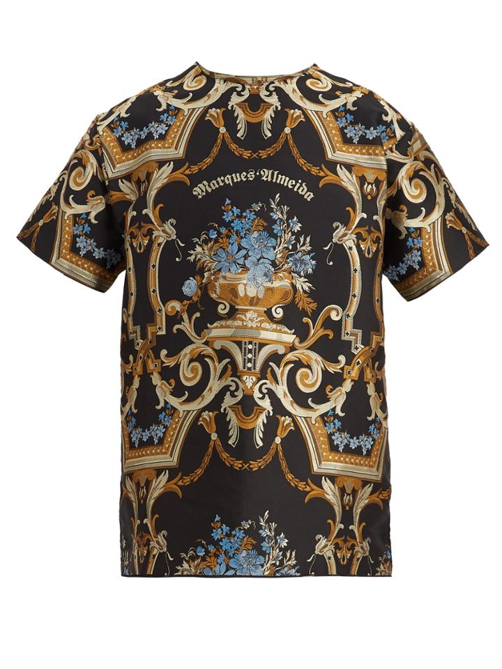 Marques'almeida Oversized Brocade T-shirt