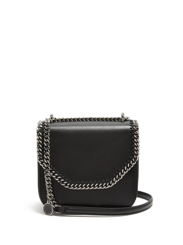 Stella Mccartney Falabella Tiny Faux-leather Cross-body Box Bag