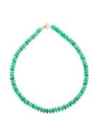 Matchesfashion.com Irene Neuwirth - Gumball Chrysoprase & 18kt Gold Necklace - Womens - Green Gold