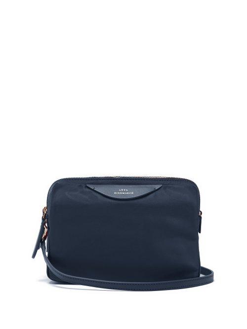 Matchesfashion.com Anya Hindmarch - Triple Stack Cross Body Bag - Womens - Blue Multi