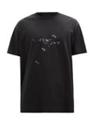 Mens Rtw Givenchy - Hardware-print Cotton-jersey T-shirt - Mens - Black