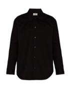 Matchesfashion.com Acne Studios - Houston Oversized Cotton Shirt - Mens - Black