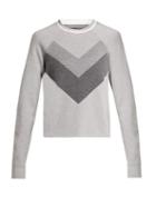 Matchesfashion.com Lndr - Flare Cropped Wool Sweater - Womens - Grey