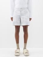Jacquemus - Caleon Cotton Shorts - Mens - White Multi
