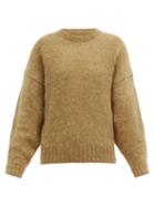 Matchesfashion.com Isabel Marant - Robin Dropped-shoulder Sweater - Womens - Beige