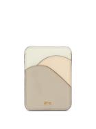 Matchesfashion.com Chlo - Walden Colour-blocked Leather Cardholder - Womens - Grey