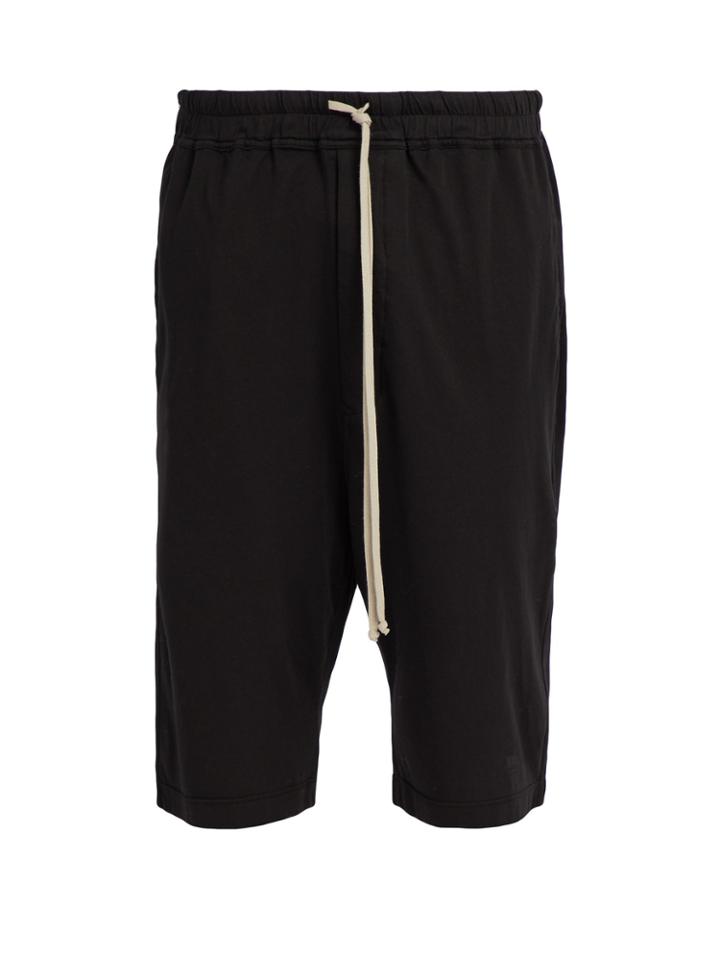 Rick Owens Astaire Pods Cotton Shorts