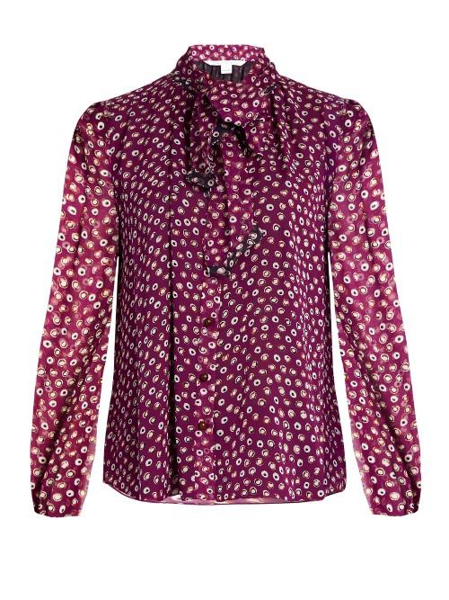 Diane Von Furstenberg Havanah Blouse