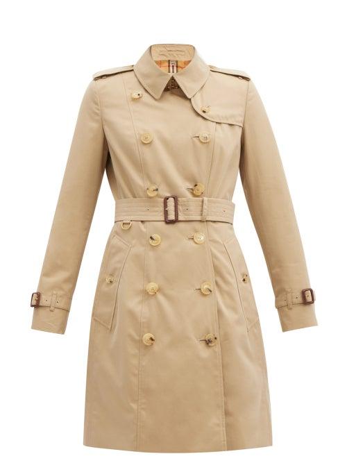 Matchesfashion.com Burberry - Chelsea Cotton-gabardine Trench Coat - Womens - Beige