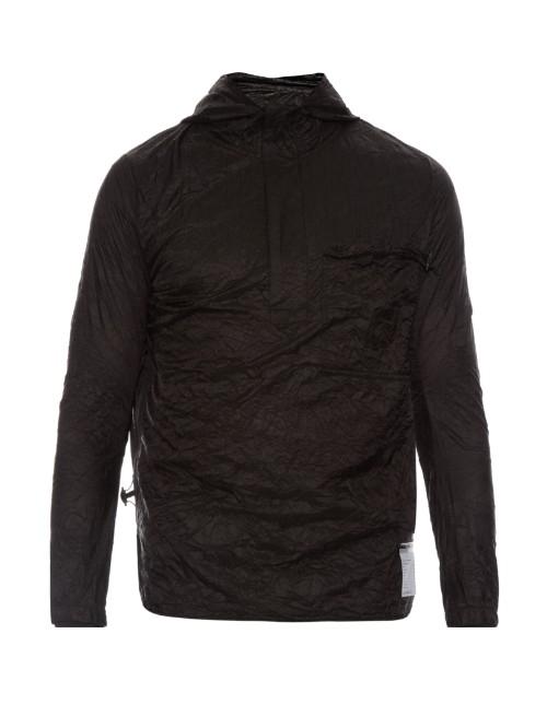 Satisfy Self-stowing Nylon Windbreaker Jacket