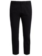 Nili Lotan Tel Aviv Stretch-wool Cropped Trousers