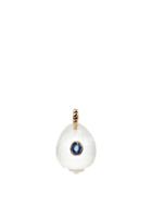 Matchesfashion.com Dezso - Coquito Sapphire, Crystal & 18kt Gold Charm - Womens - Blue White