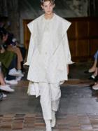 Simone Rocha - Daisy-jacquard Straight-leg Trousers - Womens - Cream