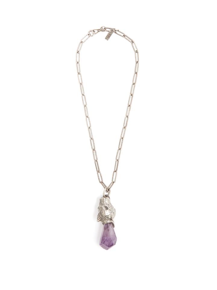 Prada Crystal-embellished Panther Necklace