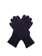 Matchesfashion.com Brunello Cucinelli - Cashmere And Suede Gloves - Mens - Navy